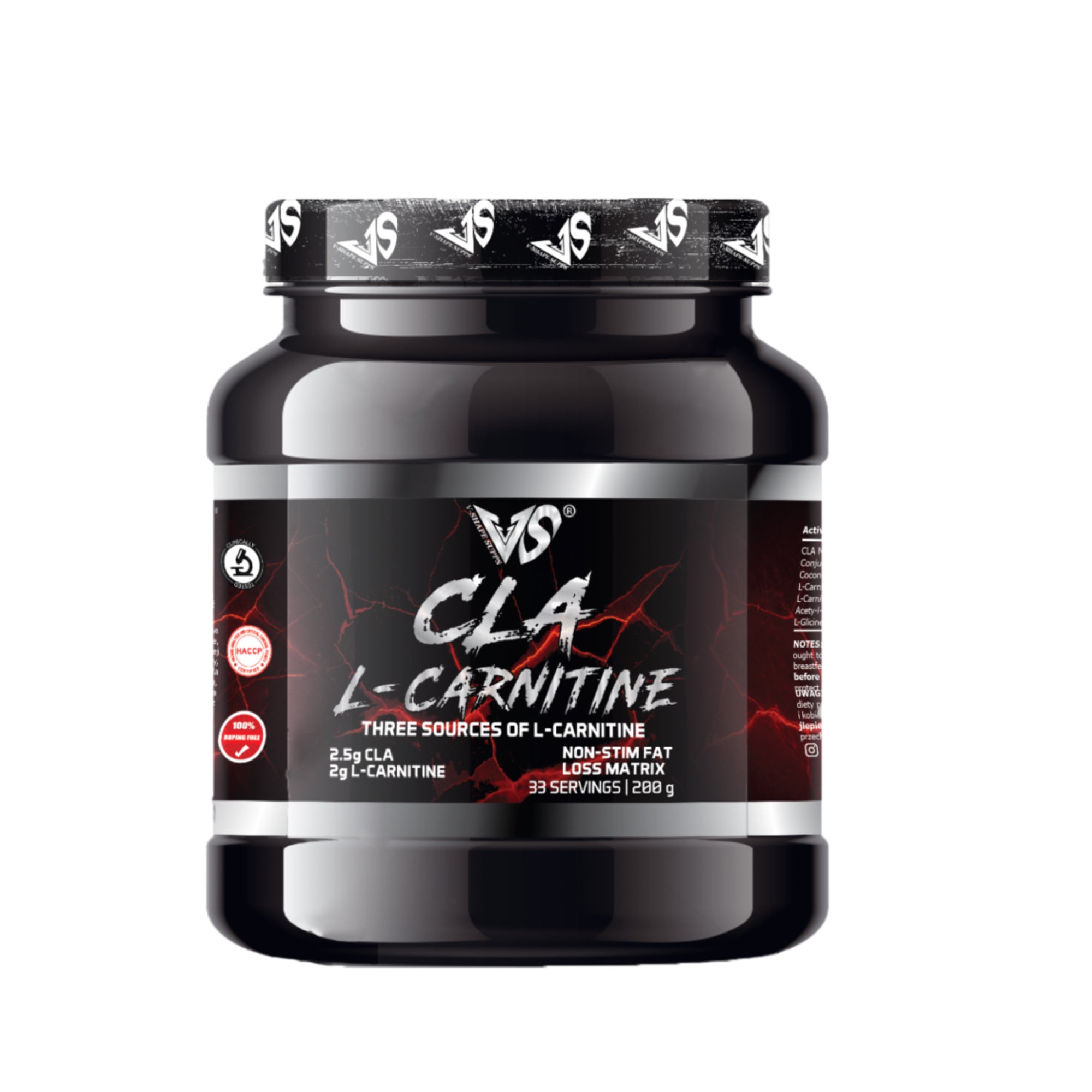 V-SHAPE CLA & L-Carnitine - V-Shape Supps