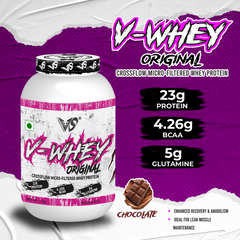 V-SHAPE V-Whey Original- 1.8Kg, 75 Servings - V-Shape Supps