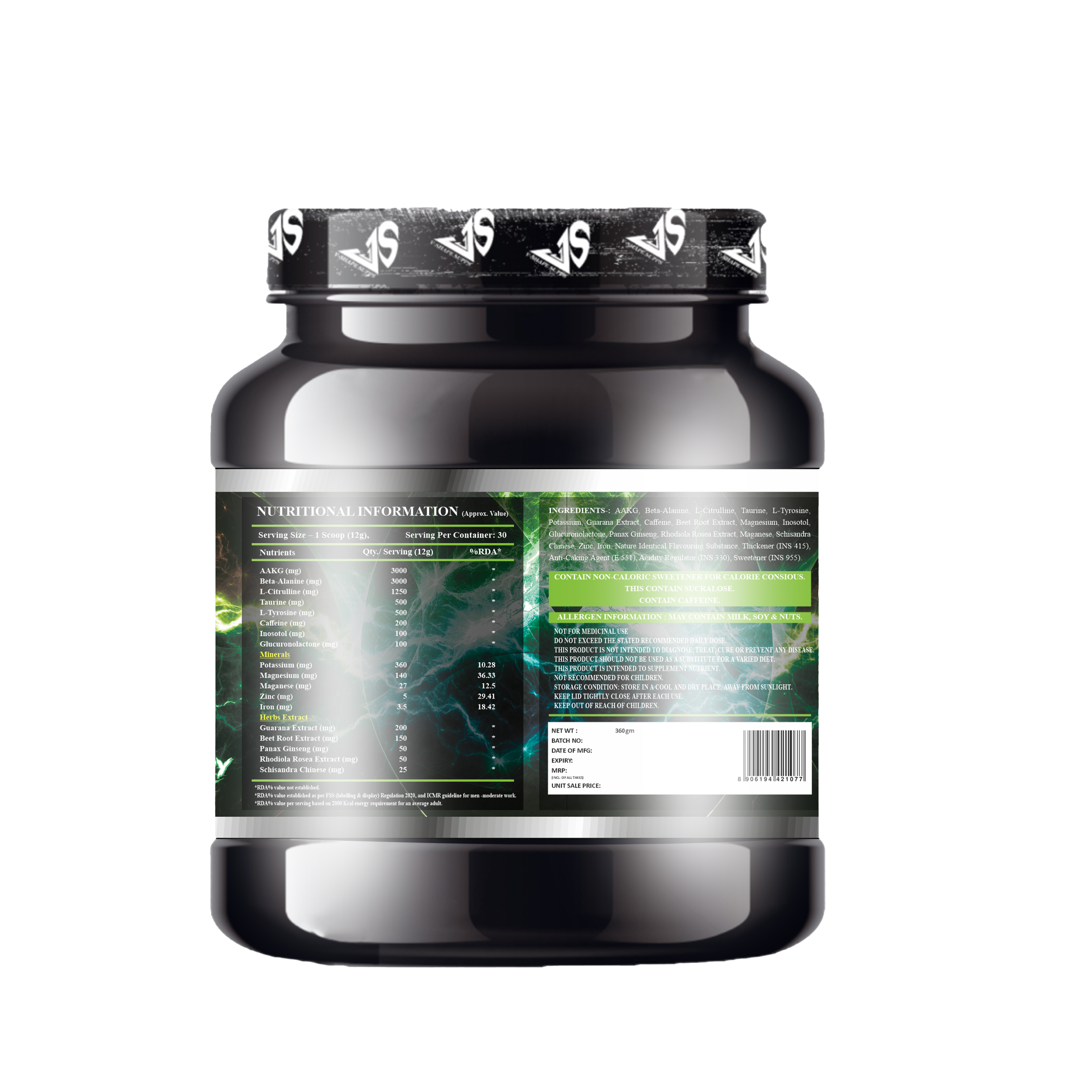V-SHAPE V-Storm Legend 360 Gm - V-Shape Supps