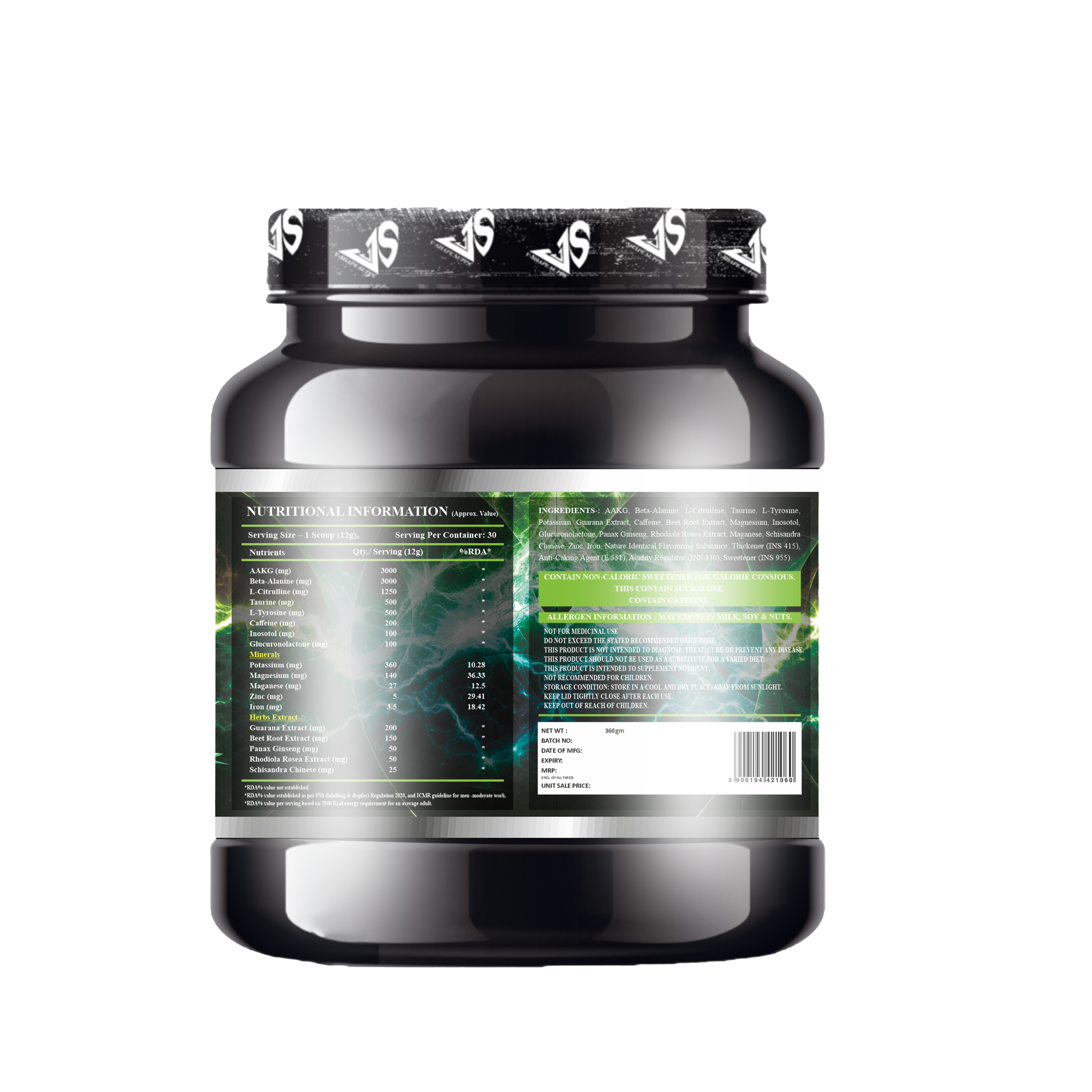 V-SHAPE V-Storm Legend 360 Gm - V-Shape Supps
